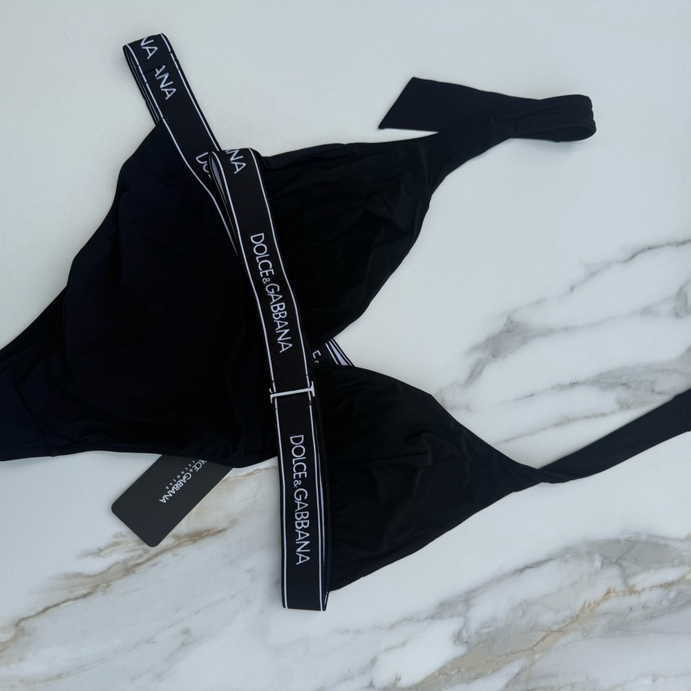 Dolce & GABBANA Logo Tie Swimsuit NWT - Picture 11 of 11
